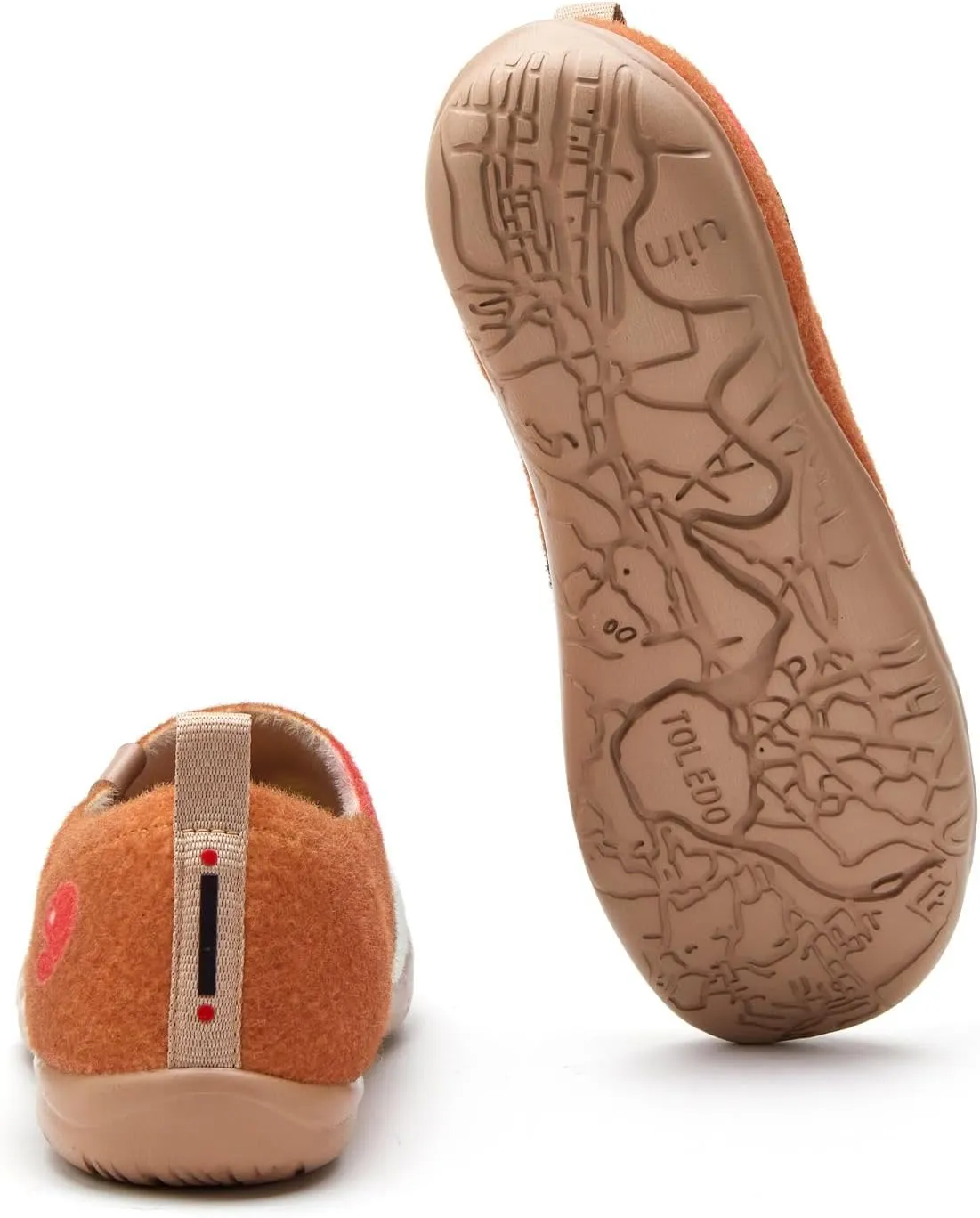 UIN Women's Art Travel Shoes Slip On Casual Cozy Loafers Lightweight Comfort Fashion Sneaker Toledo Ⅰ