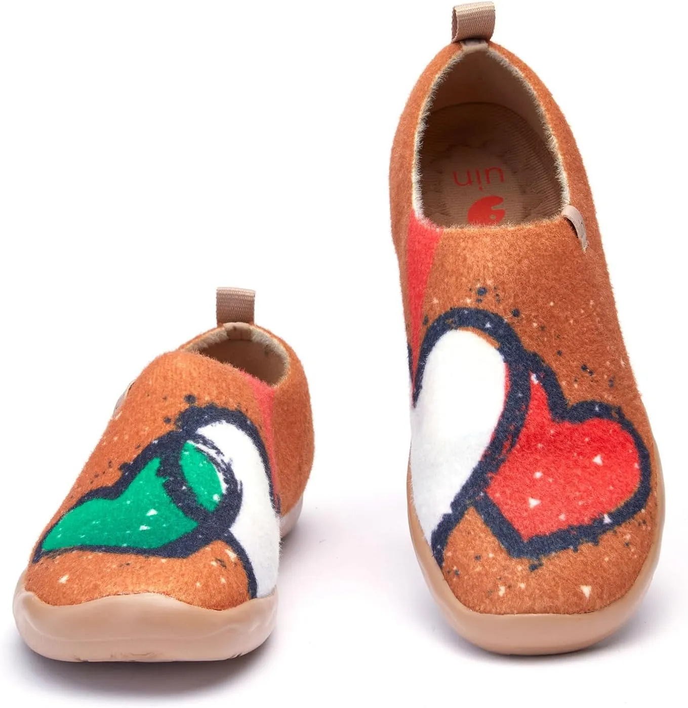 UIN Women's Art Travel Shoes Slip On Casual Cozy Loafers Lightweight Comfort Fashion Sneaker Toledo Ⅰ