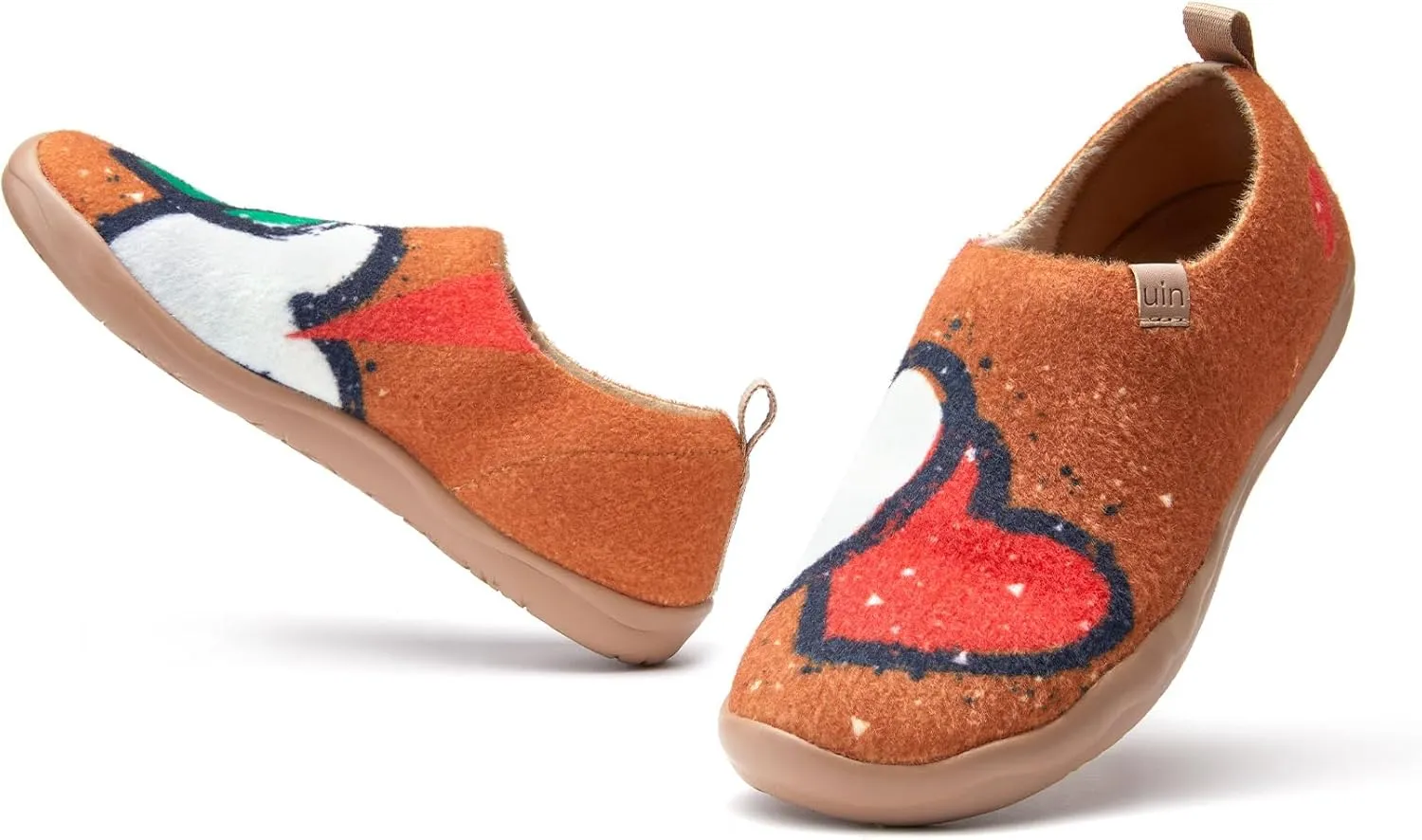UIN Women's Art Travel Shoes Slip On Casual Cozy Loafers Lightweight Comfort Fashion Sneaker Toledo Ⅰ