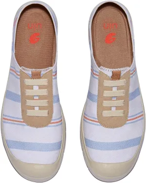 UIN Women's Fashion Sneakers Lightweight Walking Casual Slip Ons Loafers Comfortable Art Painted Travel Shoes Cadiz