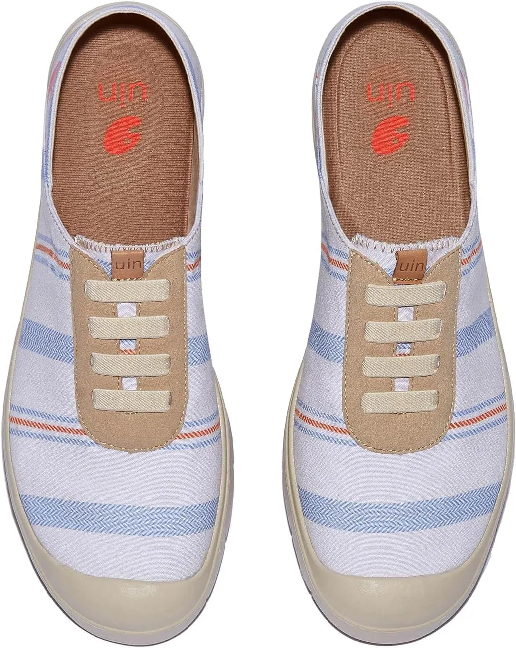 UIN Women's Fashion Sneakers Lightweight Walking Casual Slip Ons Loafers Comfortable Art Painted Travel Shoes Cadiz