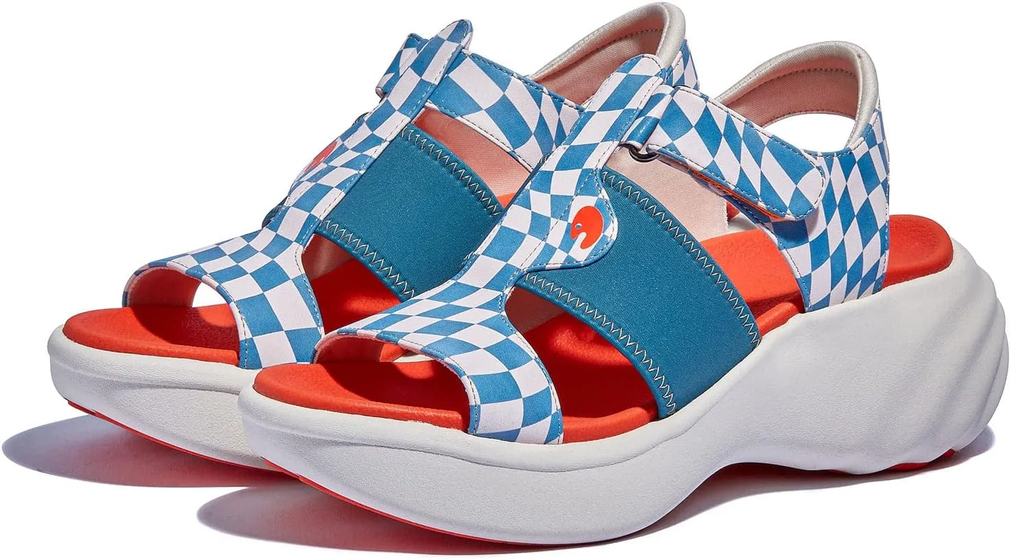 UIN Women's Summer Chunky Platform Wedges Sandals Comfortable Art Travel Shoes Sitges Ⅰ