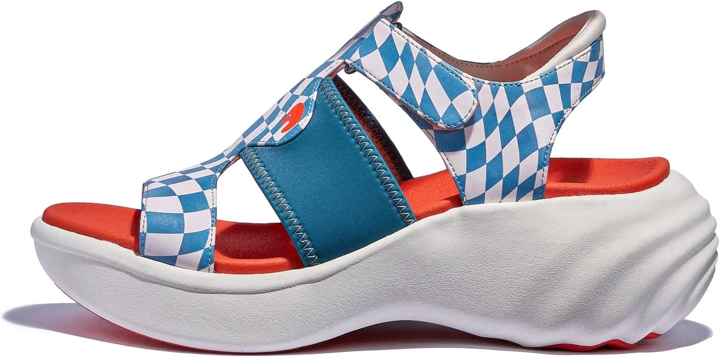 UIN Women's Summer Chunky Platform Wedges Sandals Comfortable Art Travel Shoes Sitges Ⅰ