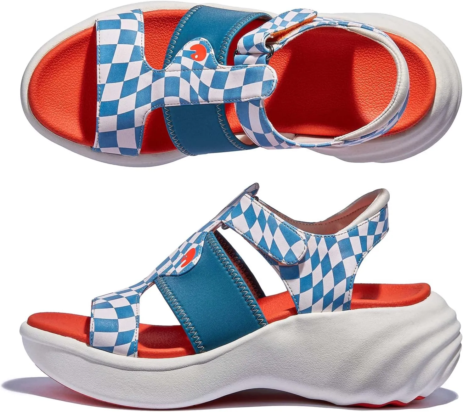 UIN Women's Summer Chunky Platform Wedges Sandals Comfortable Art Travel Shoes Sitges Ⅰ