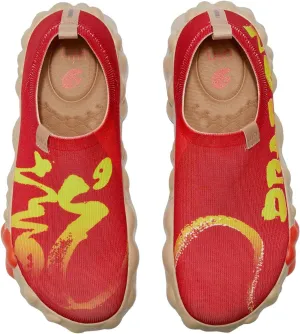 UIN Year of The Dragon Women's Travel Walking Shoes Slip On Casual Loafers 2024 Chinese Lunar New Year
