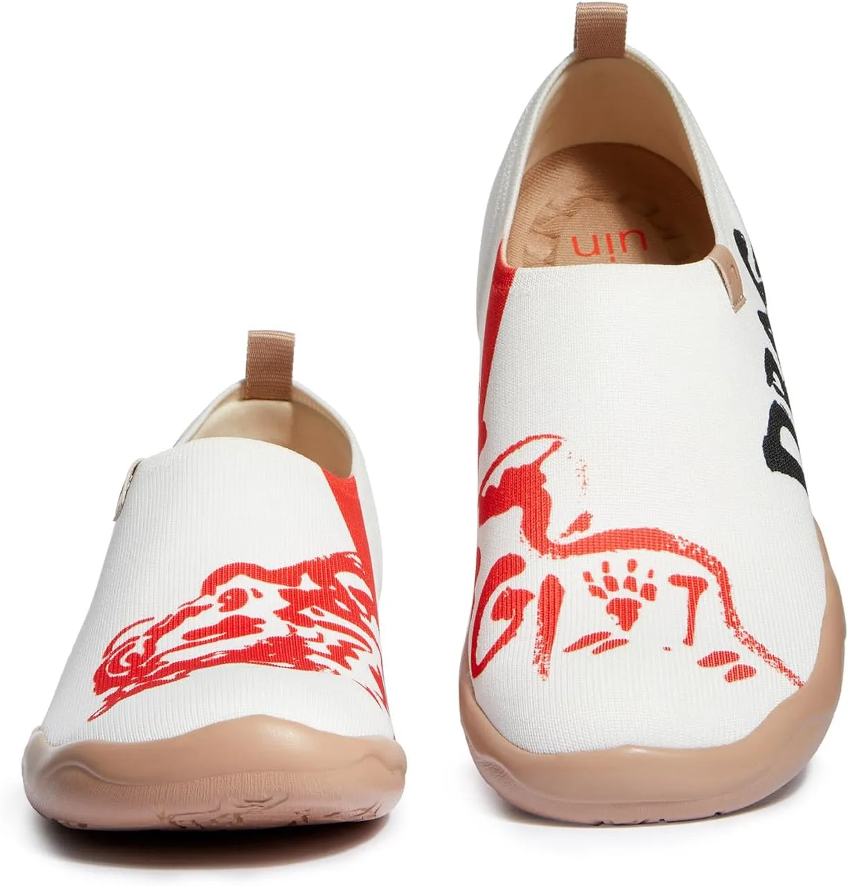 UIN Year of The Dragon Women's Travel Walking Shoes Slip On Casual Loafers 2024 Chinese Lunar New Year