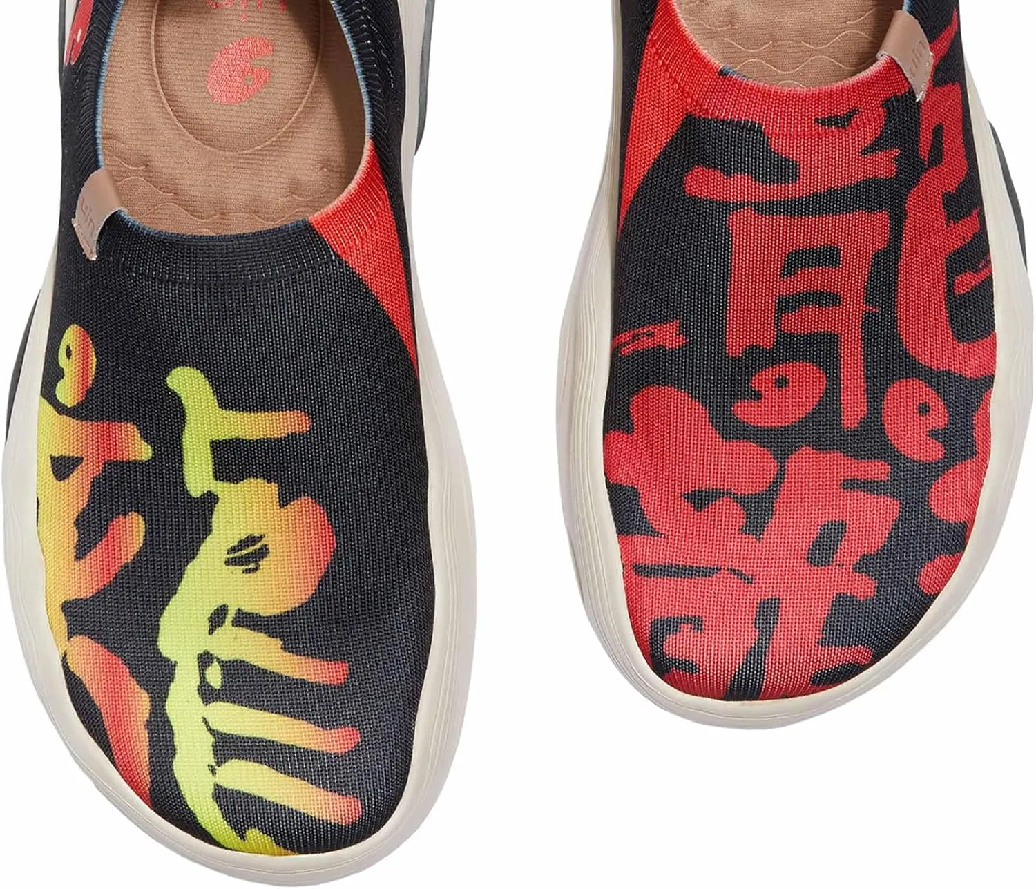 UIN Year of The Dragon Women's Travel Walking Shoes Slip On Casual Loafers 2024 Chinese Lunar New Year