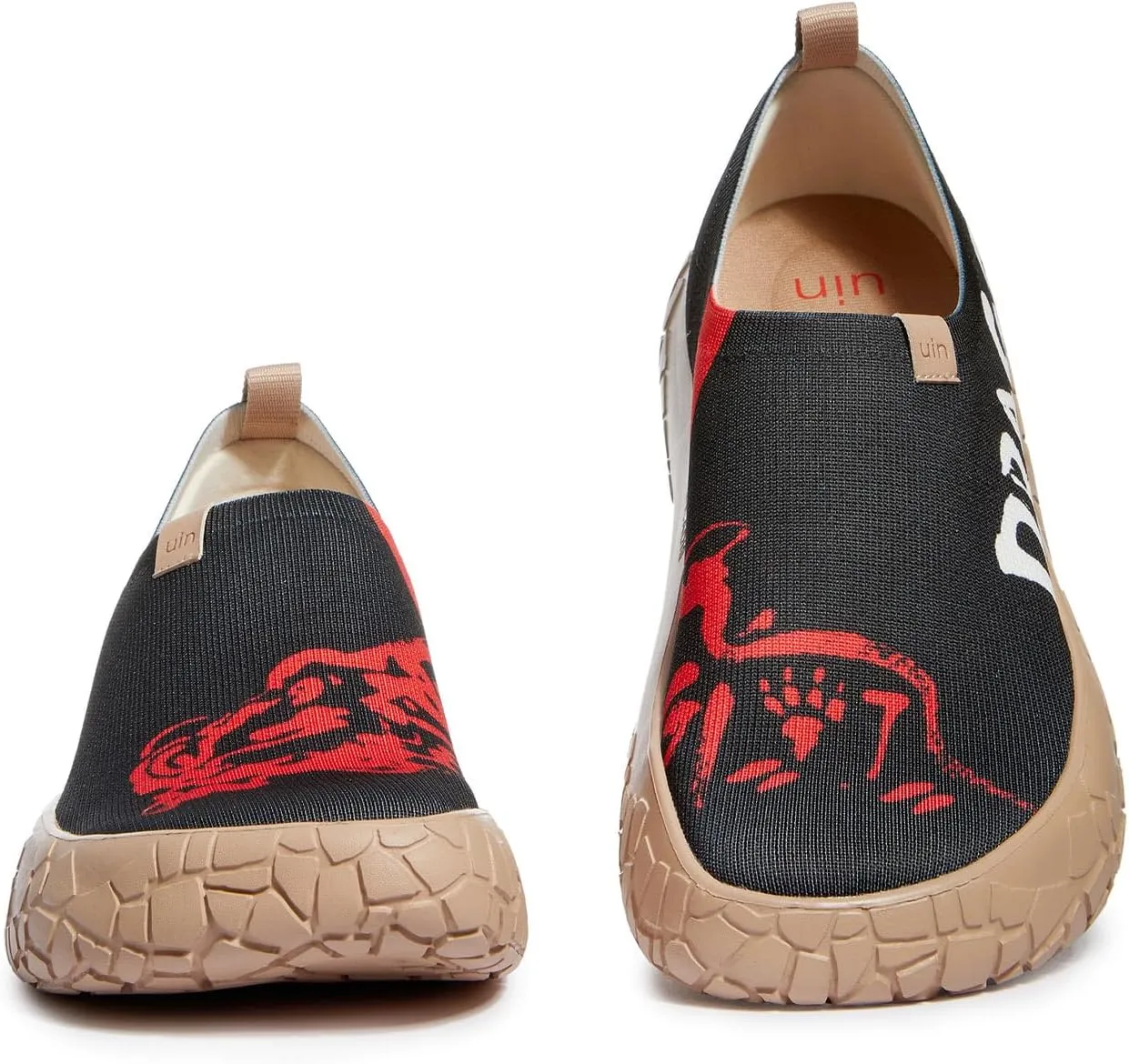 UIN Year of The Dragon Women's Travel Walking Shoes Slip On Casual Loafers 2024 Chinese Lunar New Year