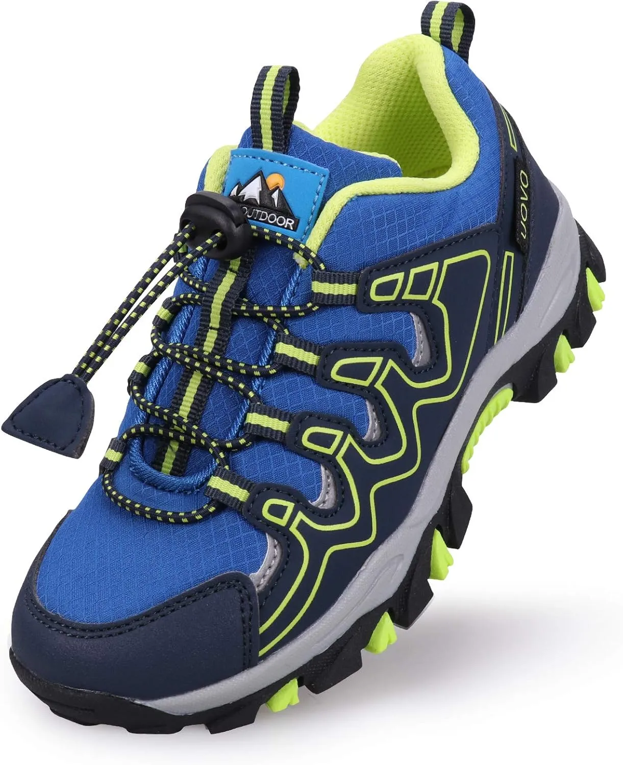 UOVO Boys Shoes Boys Sneakers Boys Tennis Running Shoes Waterproof Hiking Shoes Kids Athletic Outdoor Sneakers Slip Resistant(Little/Big Boys)
