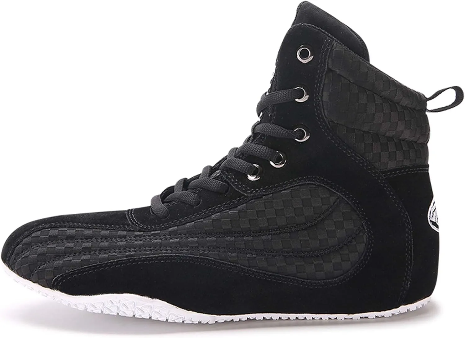 Usoway Men's Professional Boxing Shoes Non-Slip Wrestling Shoes Women's Lightweight Boxing Wrestling Training Shoes Adult Fitness Sports Shoes Fighting Weightlifting Multifunctional Shoes