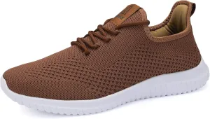 VAMJAM Men's Running Shoes Ultra Lightweight Breathable Walking Shoes Non Slip Athletic Fashion Sneakers Mesh Workout Casual Sports Shoes