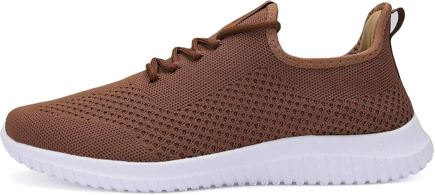VAMJAM Men's Running Shoes Ultra Lightweight Breathable Walking Shoes Non Slip Athletic Fashion Sneakers Mesh Workout Casual Sports Shoes