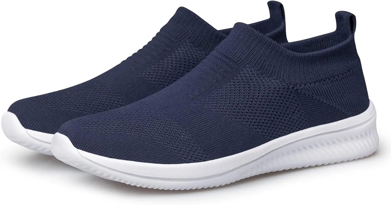 vibdiv Walking Shoes Women Casual Sock Sneakers Lightweight Comfy Breathable Pull-on Zapatillas de Mujer