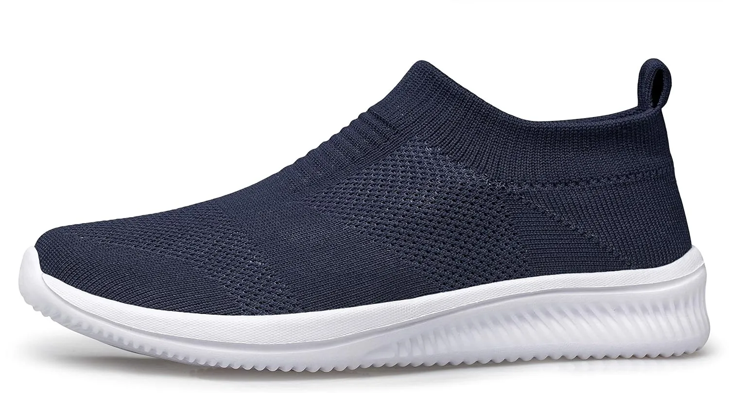 vibdiv Walking Shoes Women Casual Sock Sneakers Lightweight Comfy Breathable Pull-on Zapatillas de Mujer