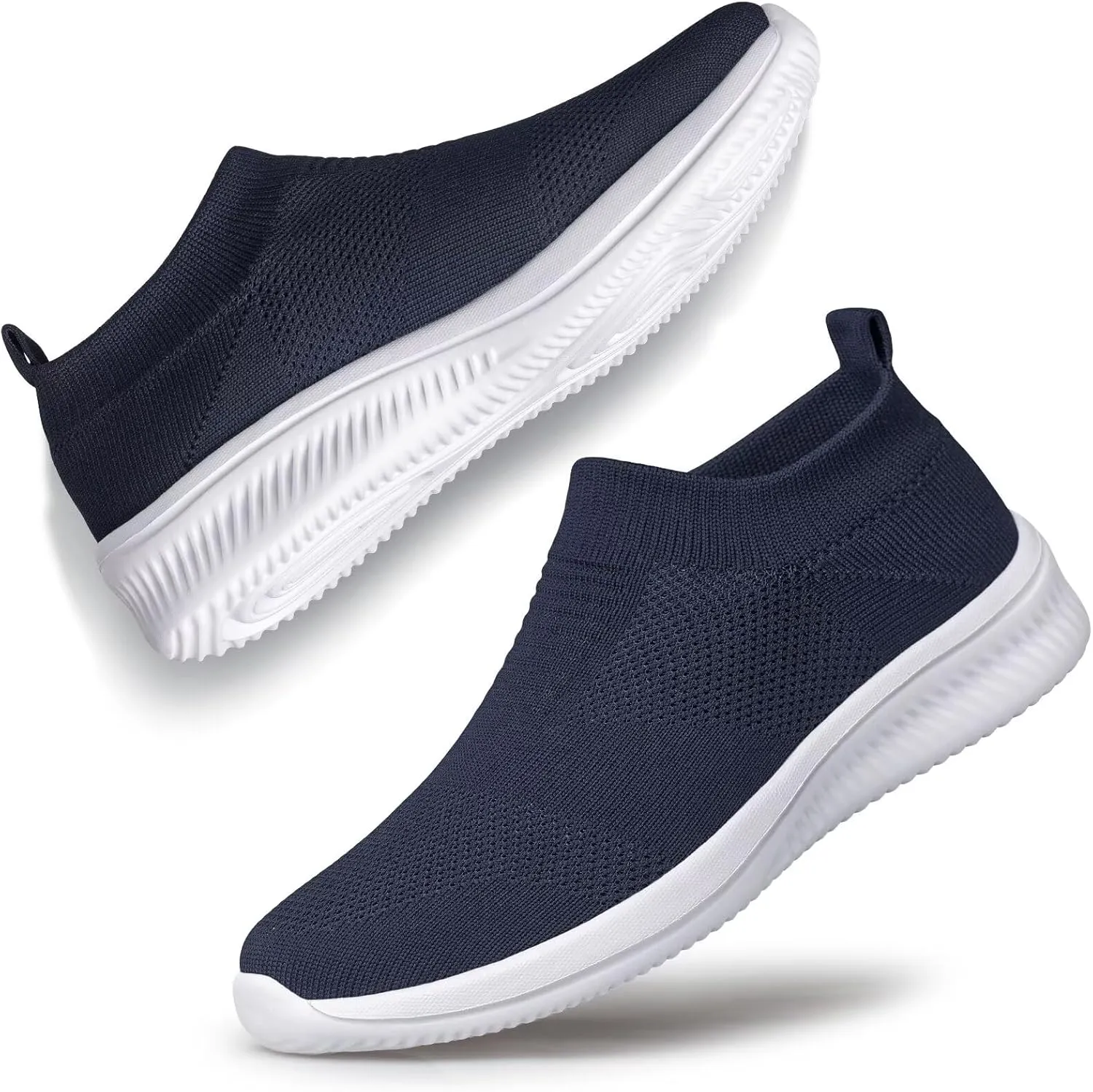 vibdiv Walking Shoes Women Casual Sock Sneakers Lightweight Comfy Breathable Pull-on Zapatillas de Mujer