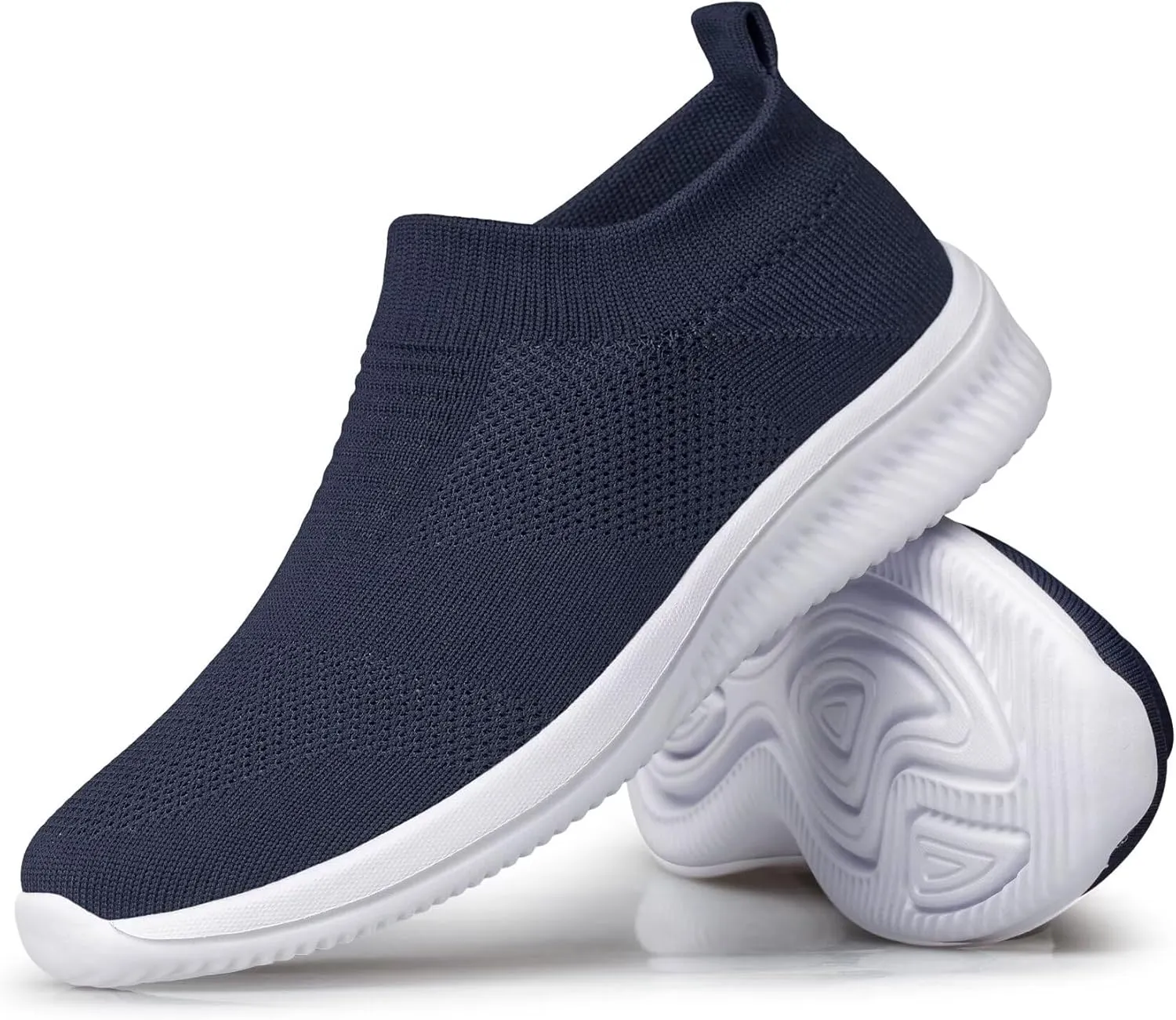 vibdiv Walking Shoes Women Casual Sock Sneakers Lightweight Comfy Breathable Pull-on Zapatillas de Mujer