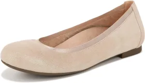 Vionic Women’s Ballet Flat Anita- Supportive Round Toe Dress Shoes That Include a Built-in Arch Support Insole That Corrects Pronation and Helps Heel Pain Relief, Plantar Fasciitis, Sizes 5-12