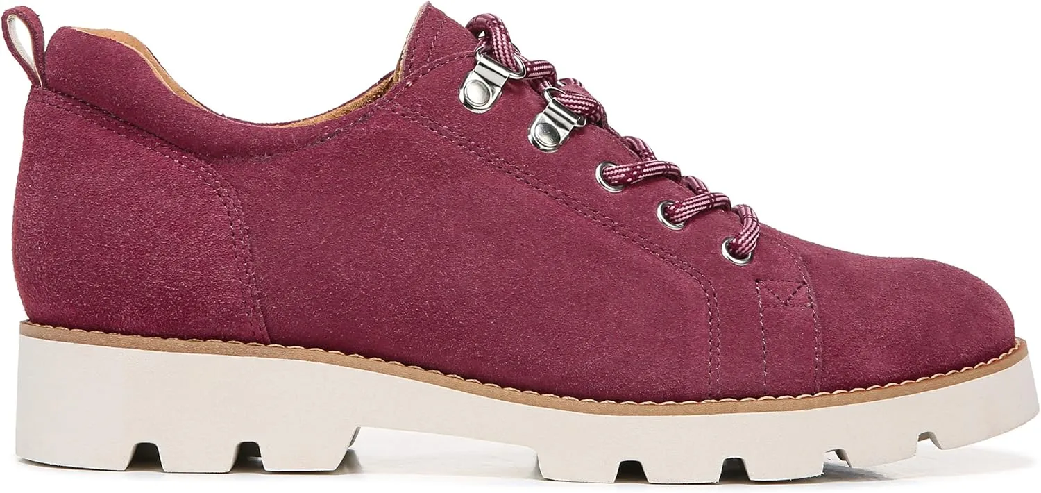 Vionic Women's Charm Ballari Oxford Lace Up Loafers- Supportive Casual Shoes with Concealed Orthotic Arch Support that Include Three-Zone Comfort with Orthotic Insole Arch Support, Medium and Wide Fit