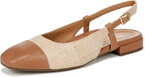 Vionic Women’s Orchid Petaluma Comfort Flats- Supportive Lightweight Slingback Flats with Arch Support Insole That Helps Correct Pronation and Alleviate Heel Pain Caused by Plantar Fasciitis, 5-12