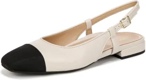 Vionic Women’s Orchid Petaluma Comfort Flats- Supportive Lightweight Slingback Flats with Arch Support Insole That Helps Correct Pronation and Alleviate Heel Pain Caused by Plantar Fasciitis, 5-12