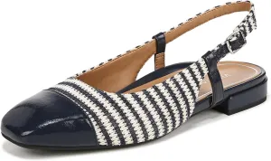 Vionic Women’s Orchid Petaluma Comfort Flats- Supportive Lightweight Slingback Flats with Arch Support Insole That Helps Correct Pronation and Alleviate Heel Pain Caused by Plantar Fasciitis, 5-12