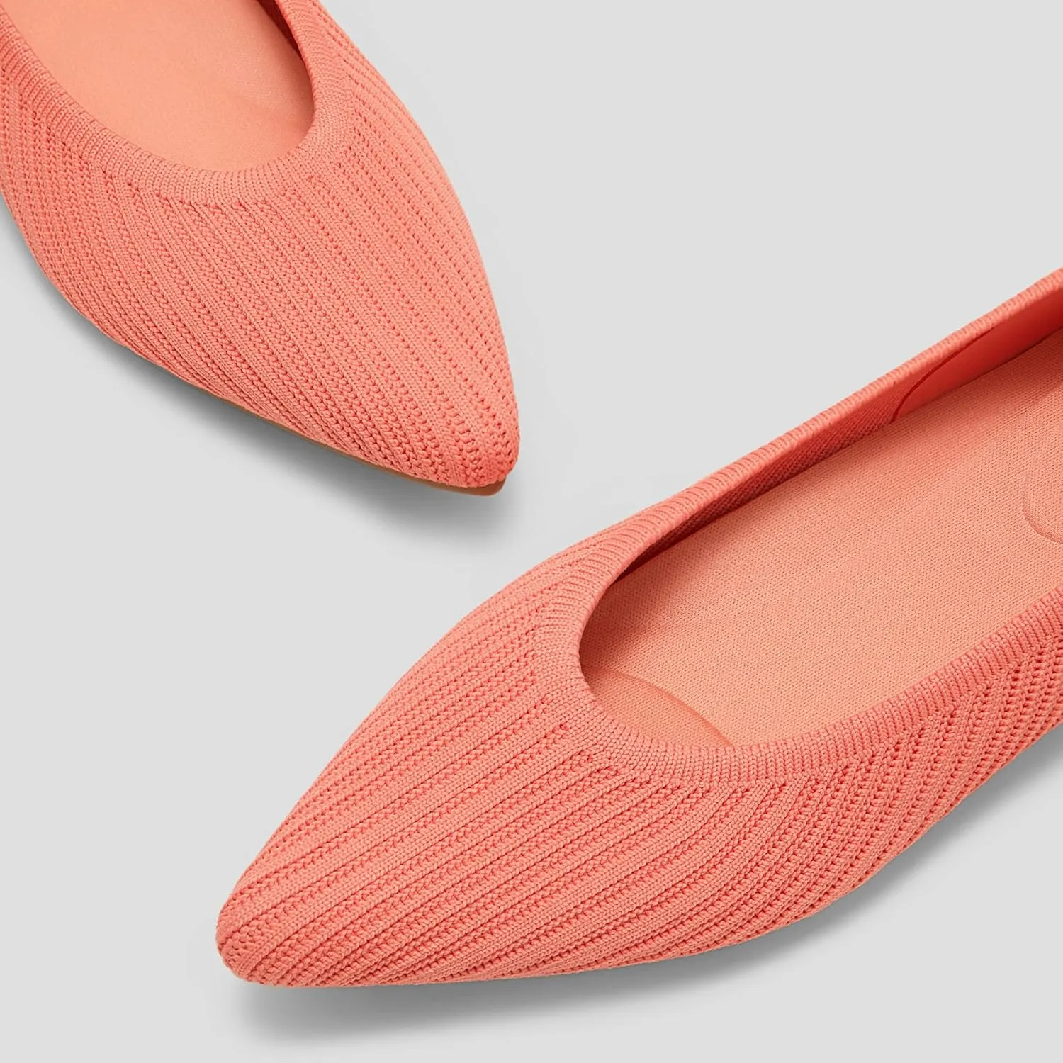 VIVAIA Aria 5 Classic Women's Flats Slip on Pointed-Toe Flats Shoes with Arch Support Counter Padding Washable Ballet Shoes for Work