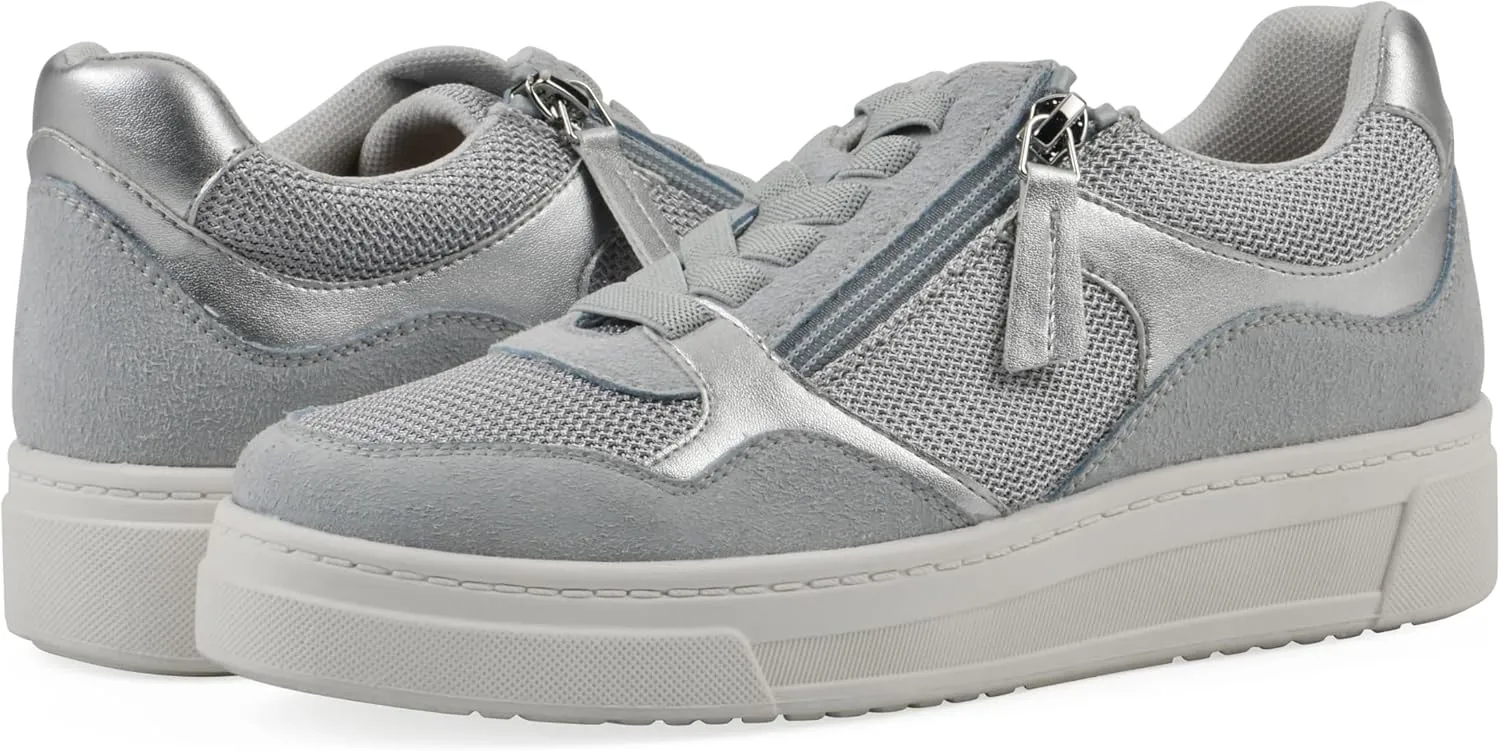 WHITE MOUNTAIN Women's Uplit Lace-Up Sneaker