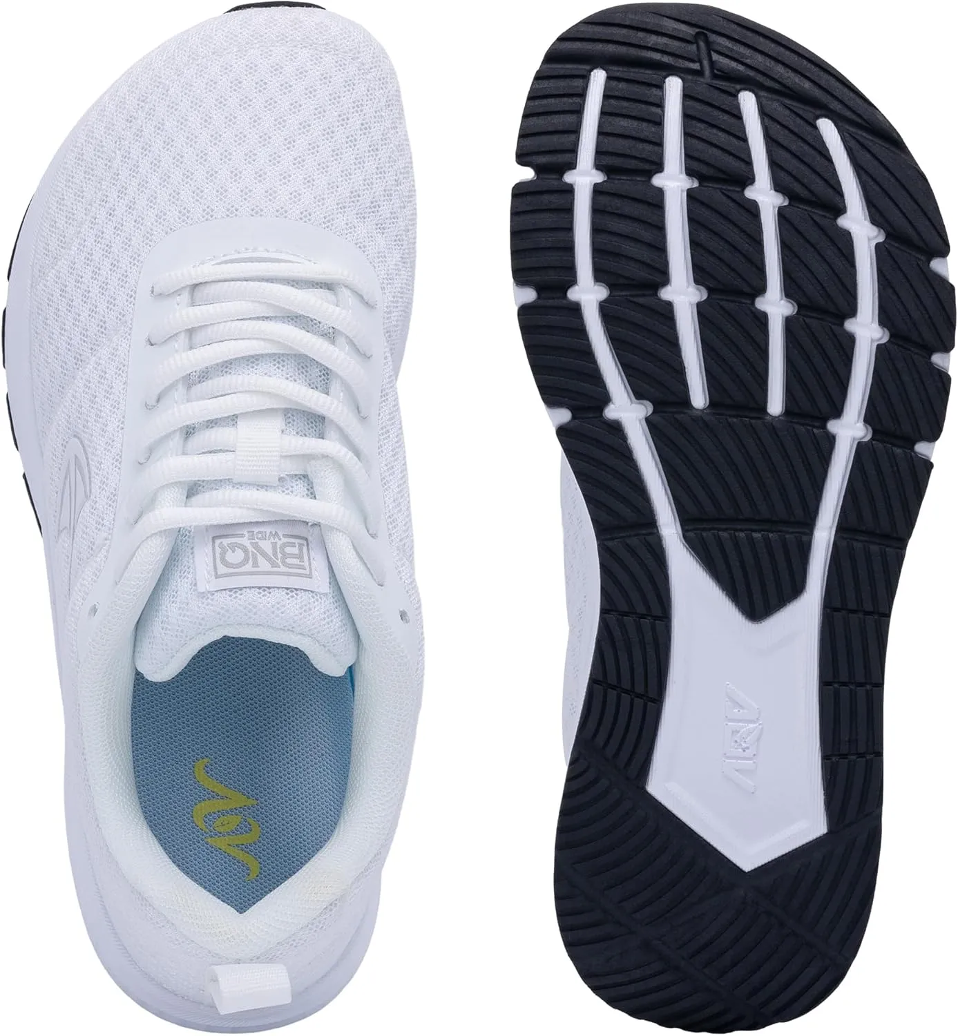 Wide Toe Box Shoes Women Walking Shoes with Arch Support Comfortable Wide Width Air Tennis Sneakers for Plantar Fasciitis Relief US 6-11