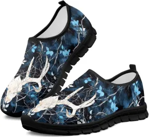 Women Fashion Art Painted Walking Sneaker Lightweight Travel Shoes