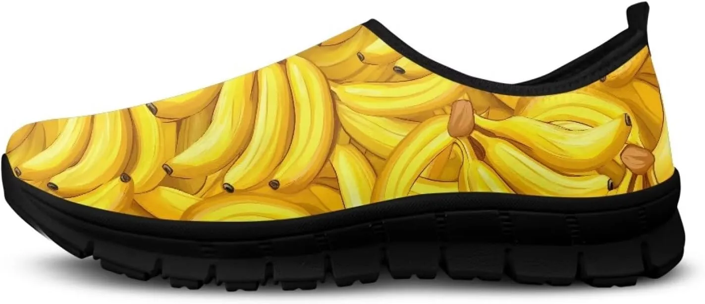 Women Fashion Art Painted Walking Sneaker Lightweight Travel Shoes
