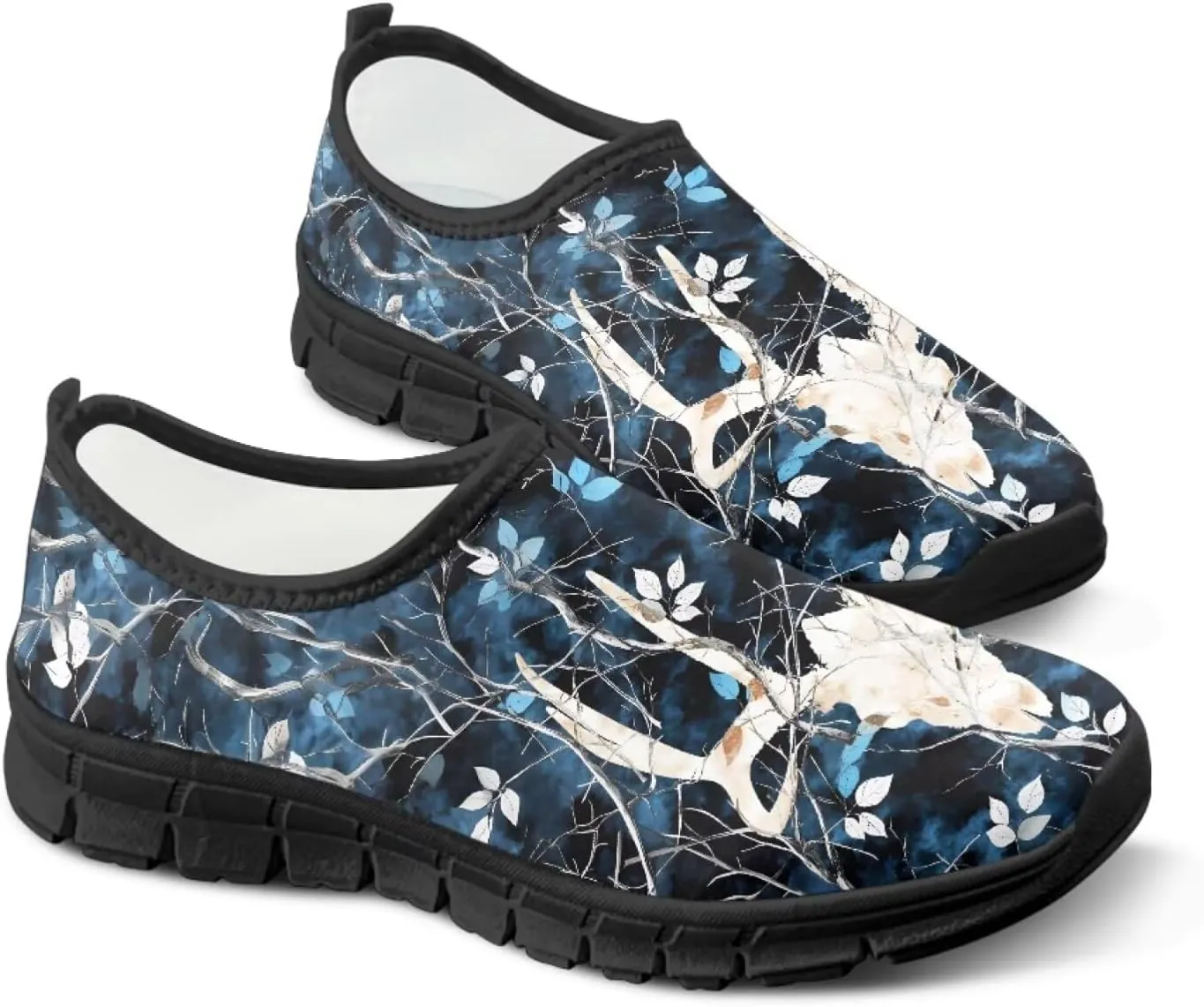 Women Fashion Art Painted Walking Sneaker Lightweight Travel Shoes