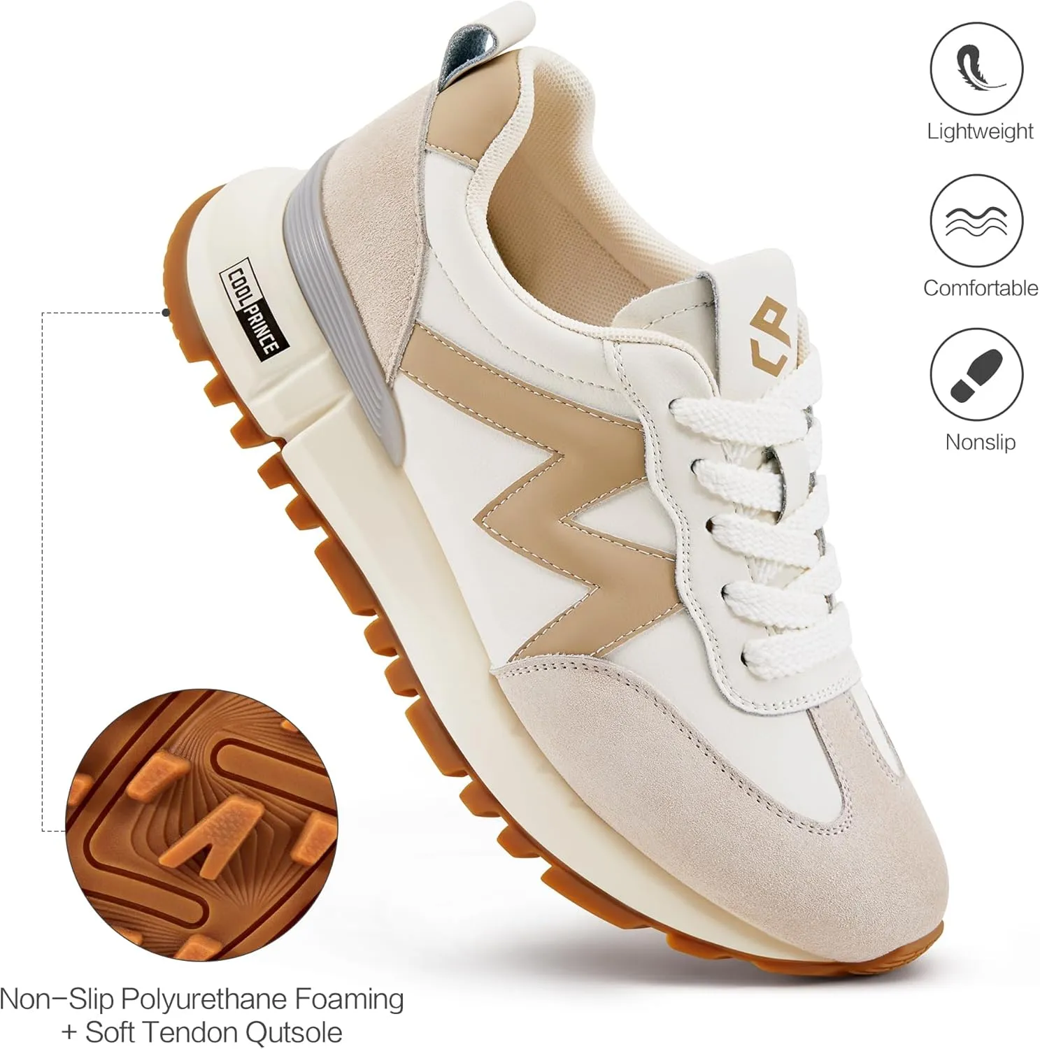 Women Sneakers Lightweight Casual Walking Shoes Comfortable Fashion Tennis Running Shoes