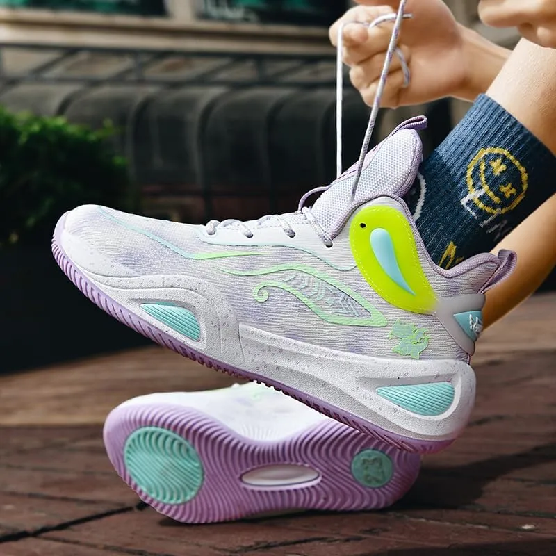 Womens Mens Basketball Shoes Fashion Breathable Athletic Sneakers Lightweight Non Slip Outdoor Sport Volleyball Shoe