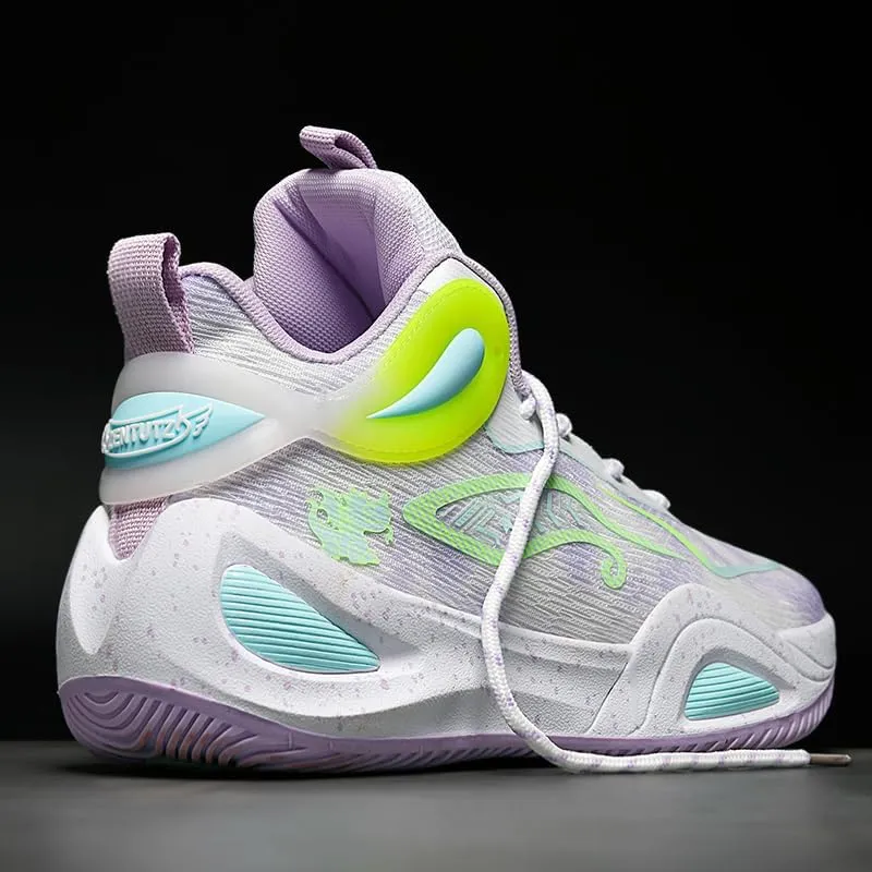 Womens Mens Basketball Shoes Fashion Breathable Athletic Sneakers Lightweight Non Slip Outdoor Sport Volleyball Shoe