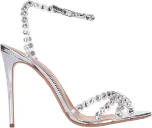 Women's Plus Size Sandals, Round Toe Rhinestone Comfort