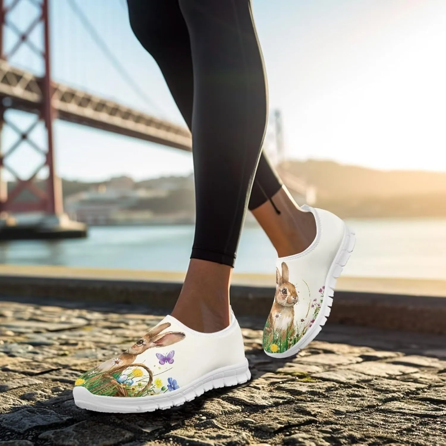 Women's Road Running Shoes Casual Slip in Shoes Travel Shoes for Women