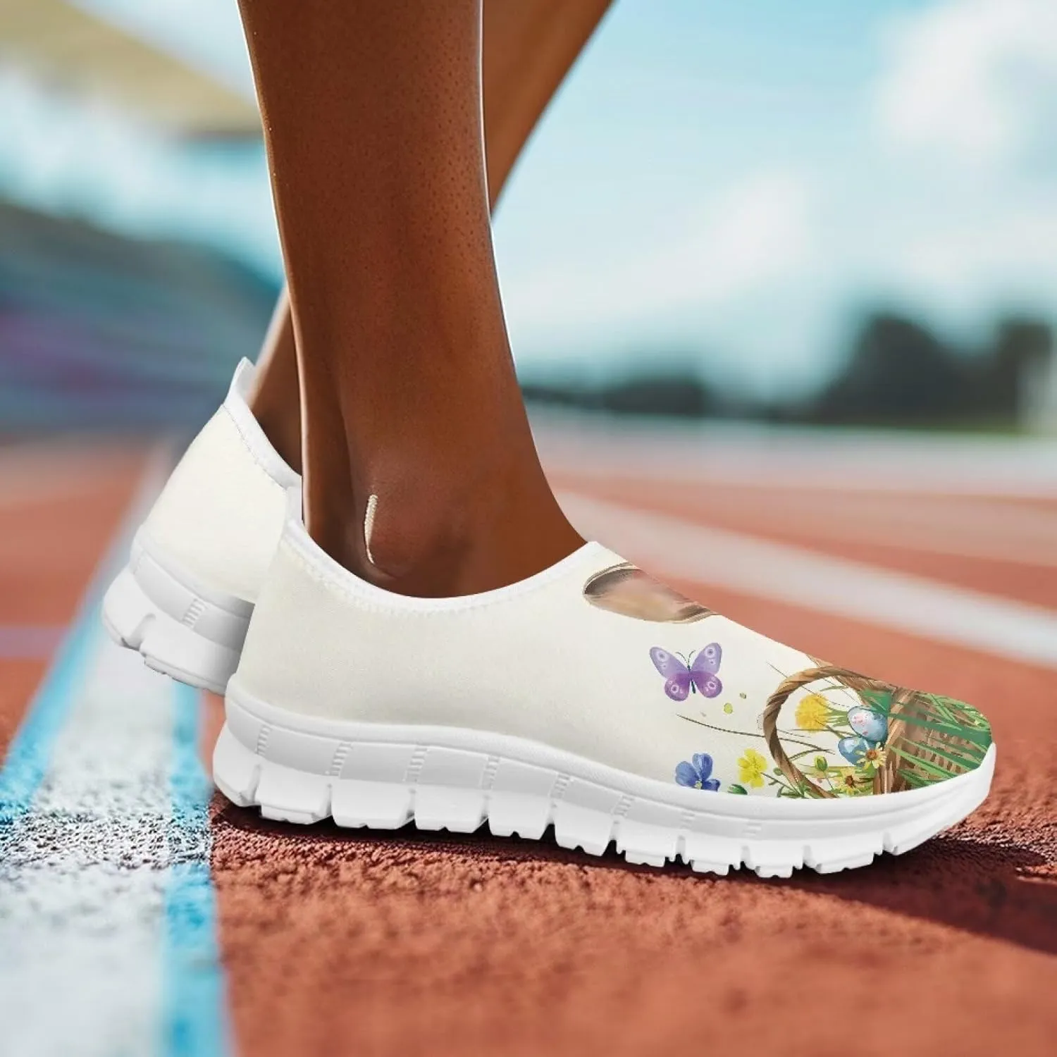 Women's Road Running Shoes Casual Slip in Shoes Travel Shoes for Women