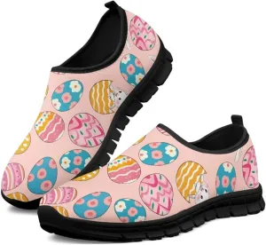 Womens Slip On Shoes Casual Travel Shoes Breathable Lightweight Work Shoes