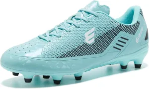 Women's Soccer Cleats for Men Lightweight Outdoor Rugby Football Shoes with Enhanced Grip and Comfort
