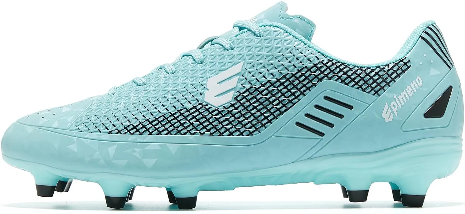 Women's Soccer Cleats for Men Lightweight Outdoor Rugby Football Shoes with Enhanced Grip and Comfort