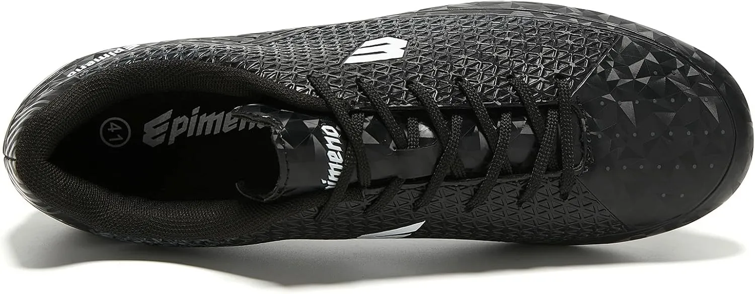 Women's Soccer Cleats for Men Lightweight Outdoor Rugby Football Shoes with Enhanced Grip and Comfort