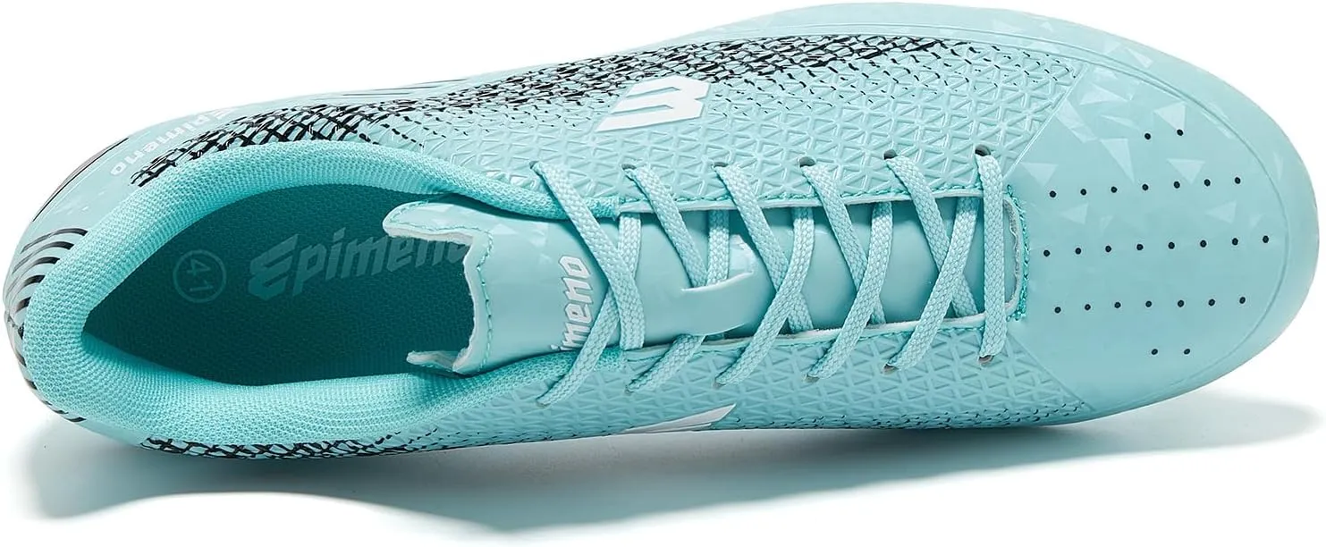 Women's Soccer Cleats for Men Lightweight Outdoor Rugby Football Shoes with Enhanced Grip and Comfort