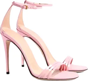 Women's Strappy Stiletto Sandals, Peep Toe Wedding Party Heels