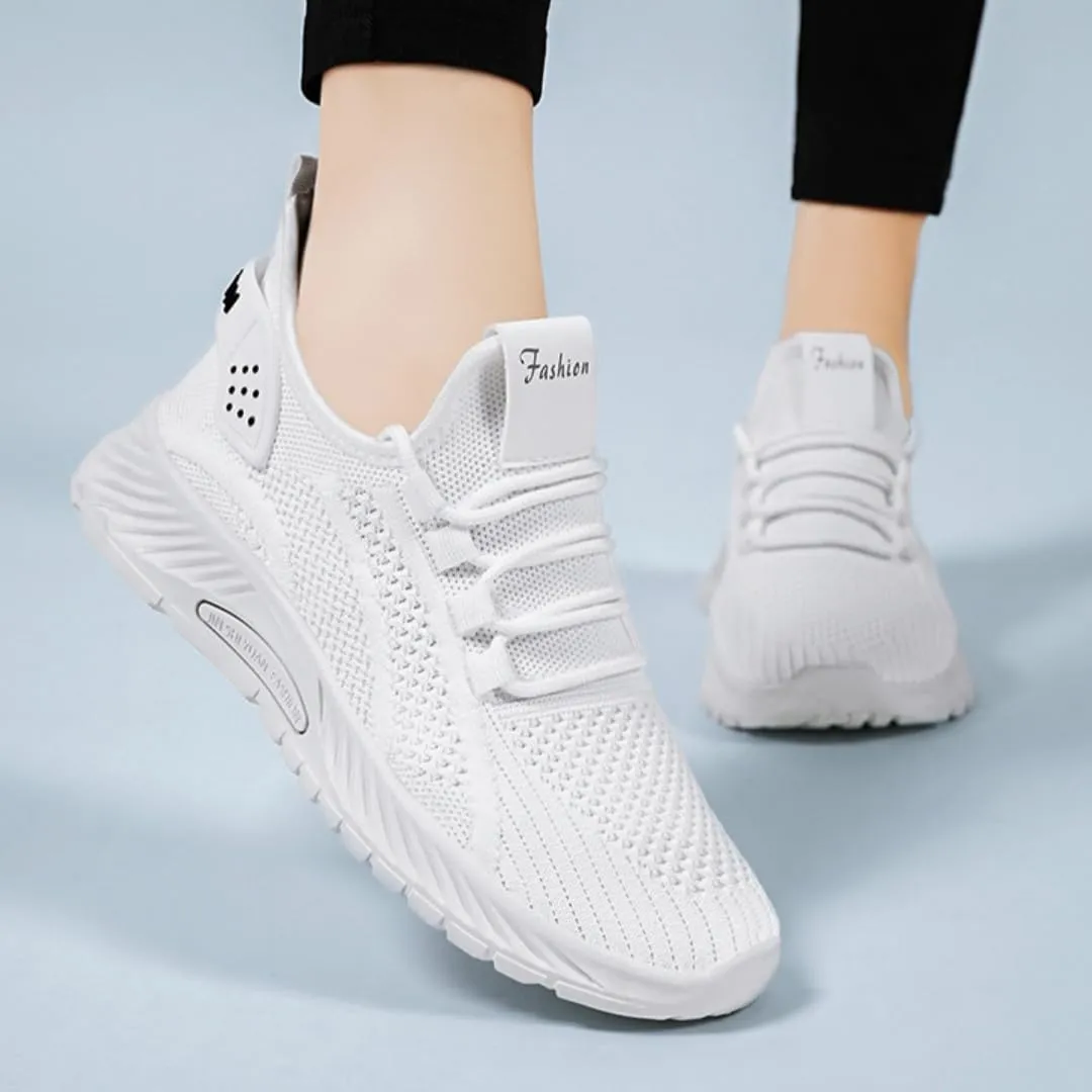 Women's Walking Running Shoes Ultra Lightweight Breathable No-Slip Mesh Fashion Athletic Shoes Workout Casual Sports Sneaker