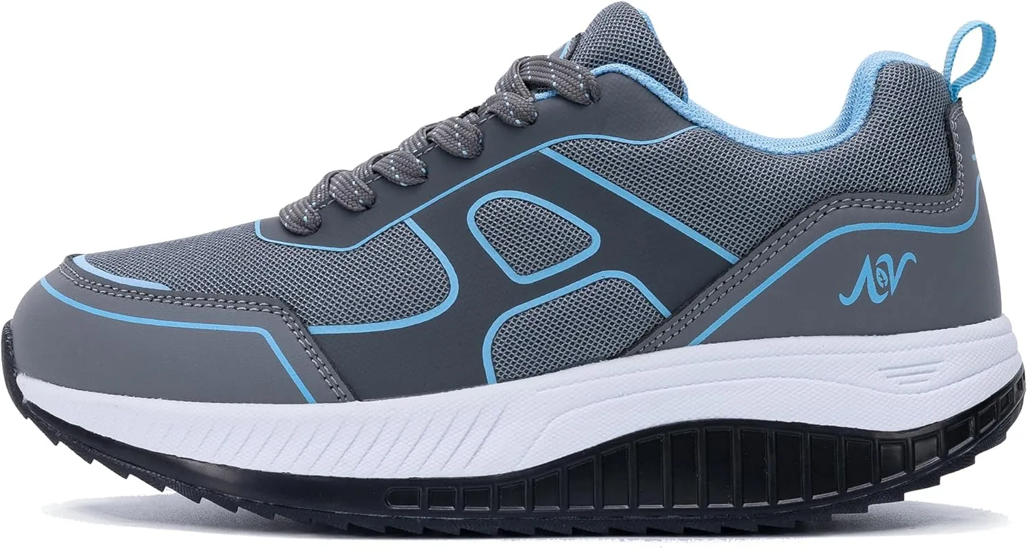 Women's Walking Shoes with Arch Support Orthotic Plantar Fasciitis Sneakers Tennis Running Shoes