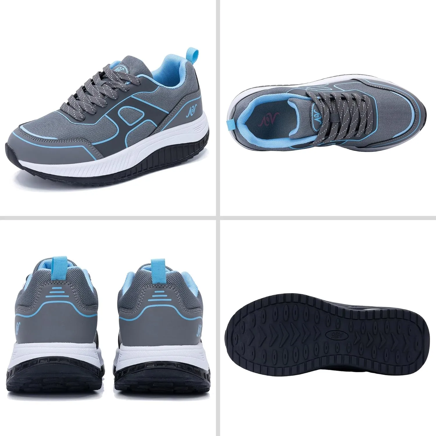 Women's Walking Shoes with Arch Support Orthotic Plantar Fasciitis Sneakers Tennis Running Shoes