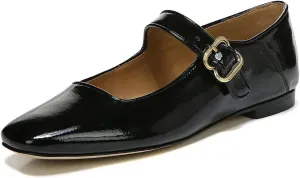 XYD Women Comfy Closed Square Toe Mary Jane Flats Low Heel Single Strap Buckled Outdoor Casual Dress Shoes